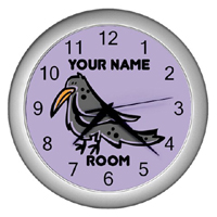 Purple Blackbird Clock JG 200.jpg